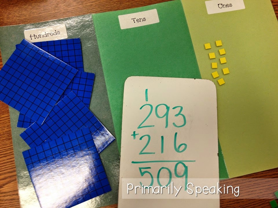 Place Value Mats {Weekend Warriors} | Primarily Speaking