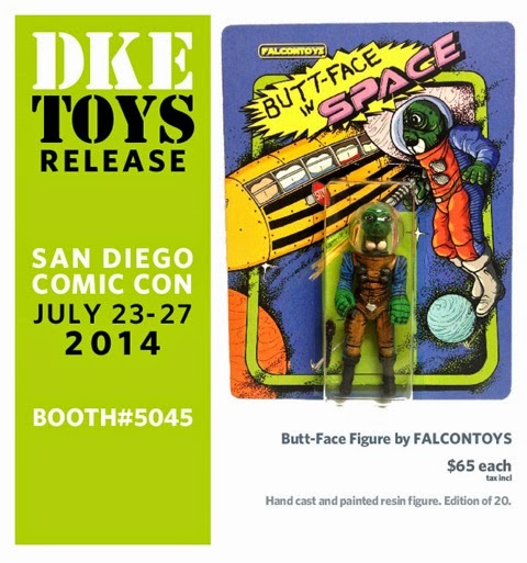 San Diego Comic-Con 2014 Exclusive Butt-Face in Space Resin Figure by Falcontoys