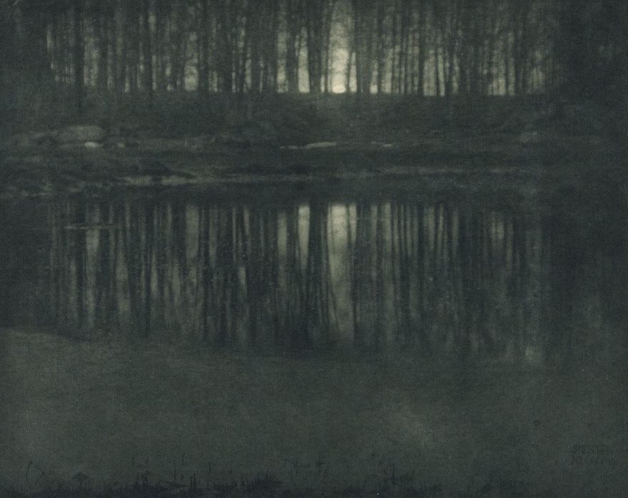#48 Moonlight: The Pond, Edward Steichen, 1904 - Top 100 Of The Most Influential Photos Of All Time #48 Moonlight: The Pond, Edward Steichen, 1904 - Top 100 Of The Most Influential Photos Of All Time