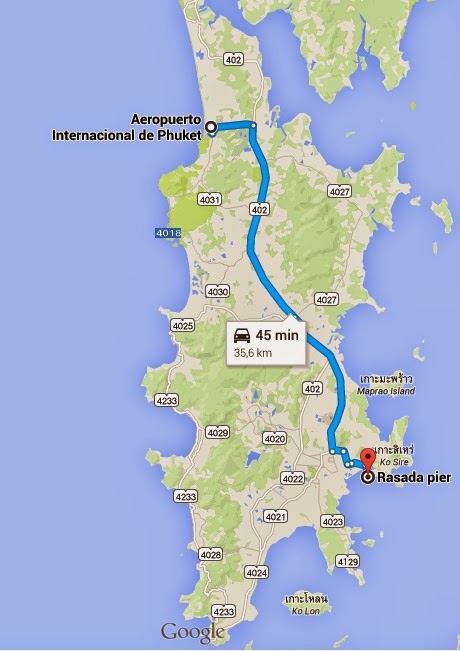 Lowcosteros: Cómo llegar a Phi Phi desde el aeropuerto de Phuket