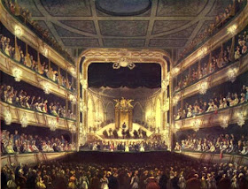 Theatre Royal, Covent Garden from The Microcosm of London Vol 1 (1808)