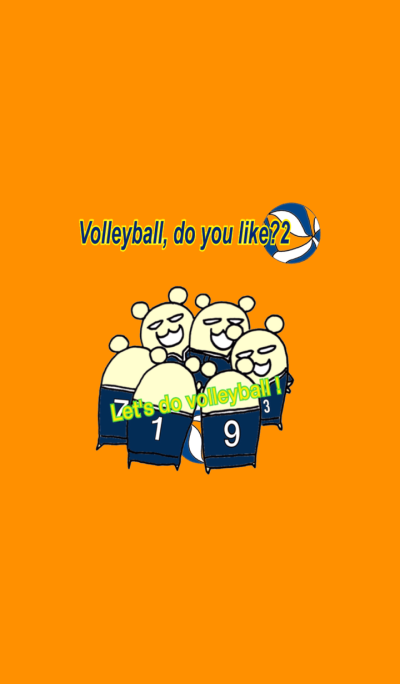 Volleyball, do you like? 2