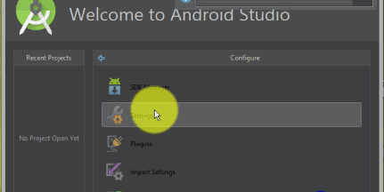 Menghubungkan Android SDK Dengan Android Studio