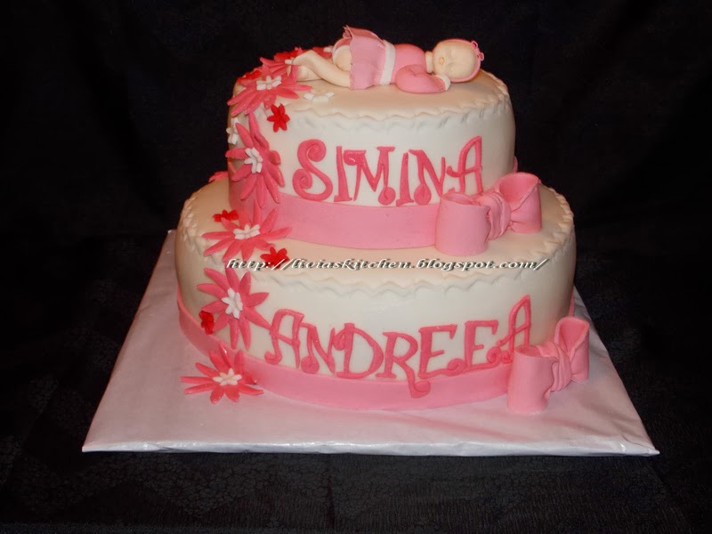 Tort de botez pentru Simina Andreea