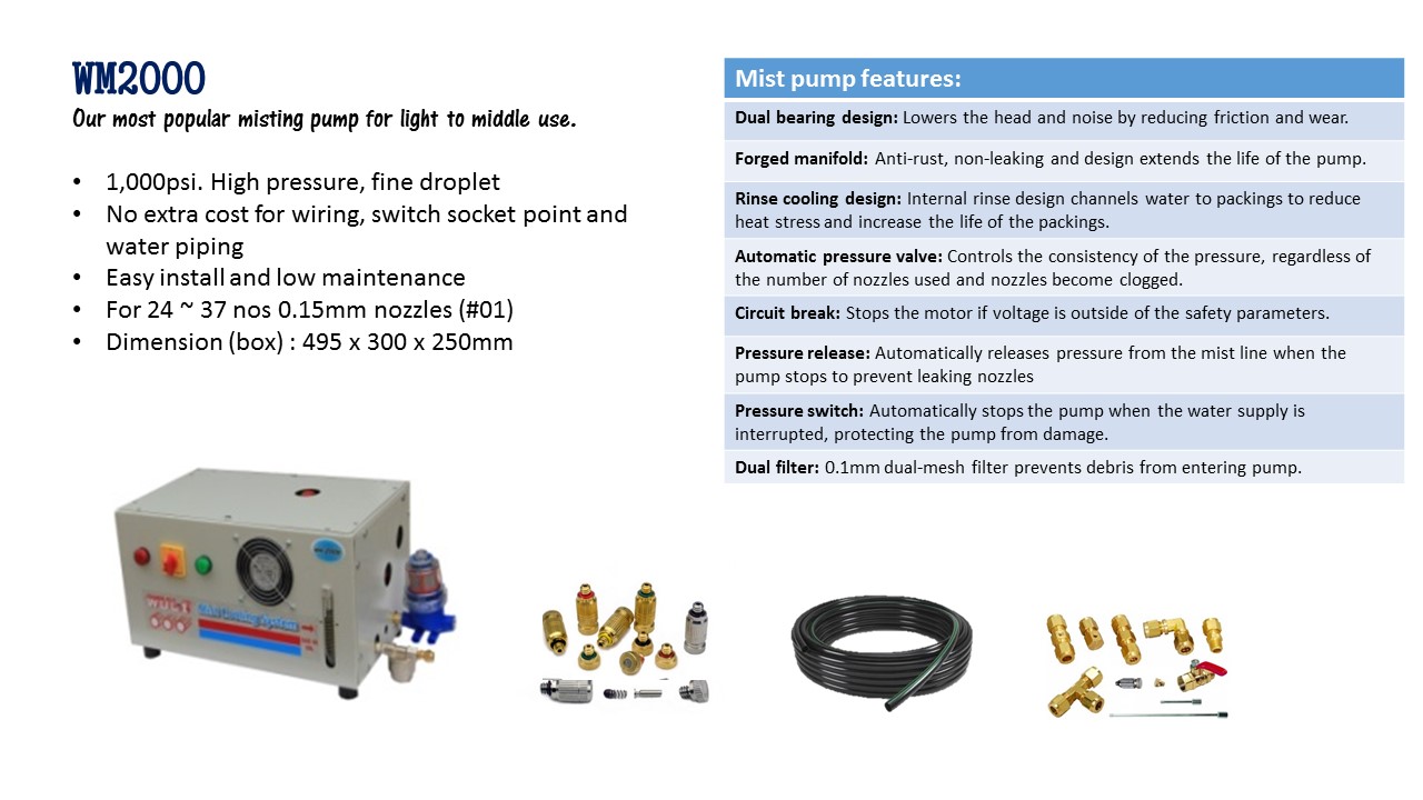 YIE HONG Misting system Mist in Fountains