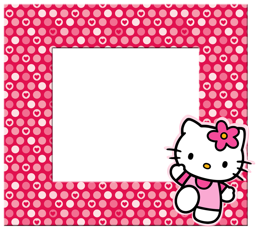 Hello Kitty Borders, Images and Backgrounds. Oh My Fiesta! in english