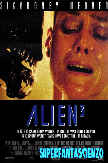 Alien 3 recensione poster