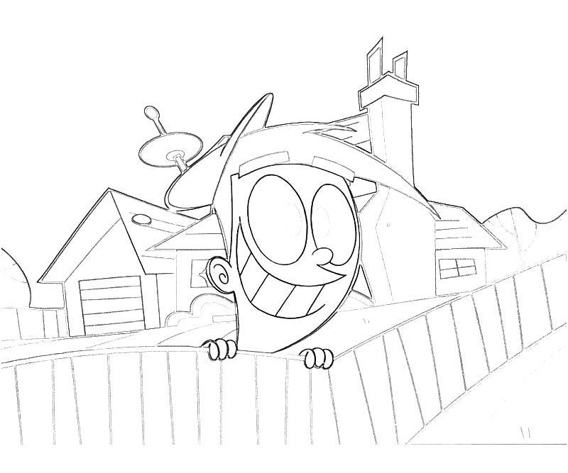 fairly oddparents coloring pages online - photo #49