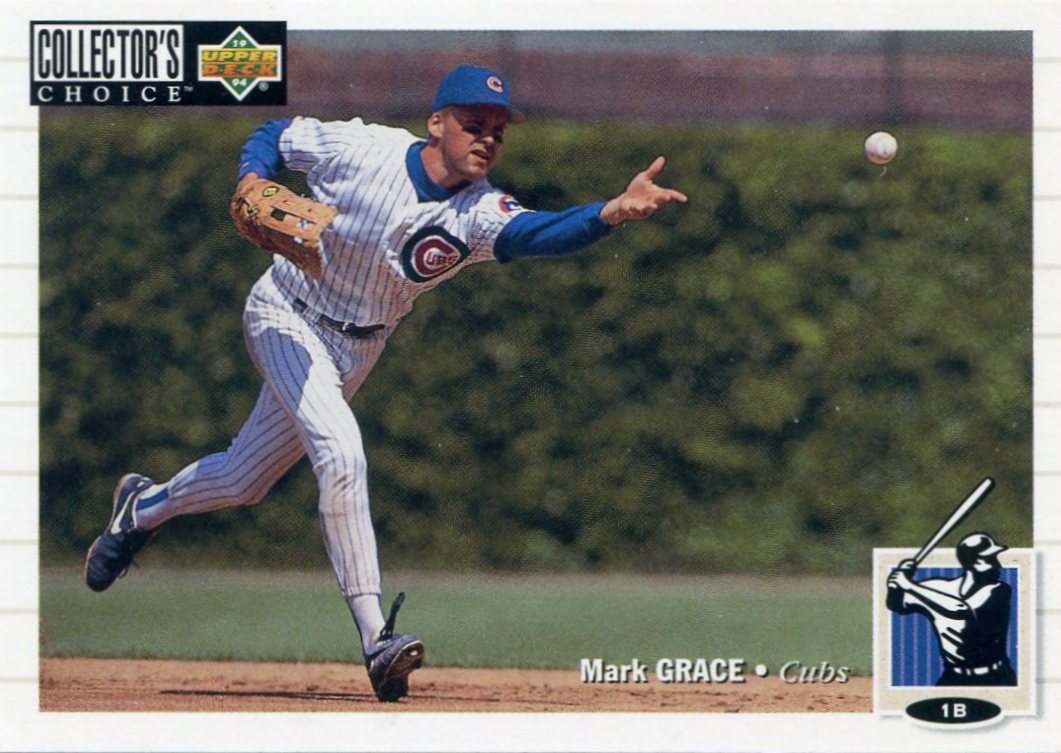 10 Key Mark Grace Baseball Card That Chart His Career