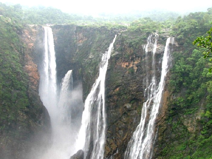 Jog Falls - India's second highest plunge waterfall
