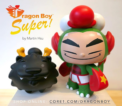 Dragon Boy Super Vinyl Figure Set by Martin Hsu x PowerCore