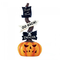 Spooky Halloween Lighted Pumpkin Sign - Gitspiration