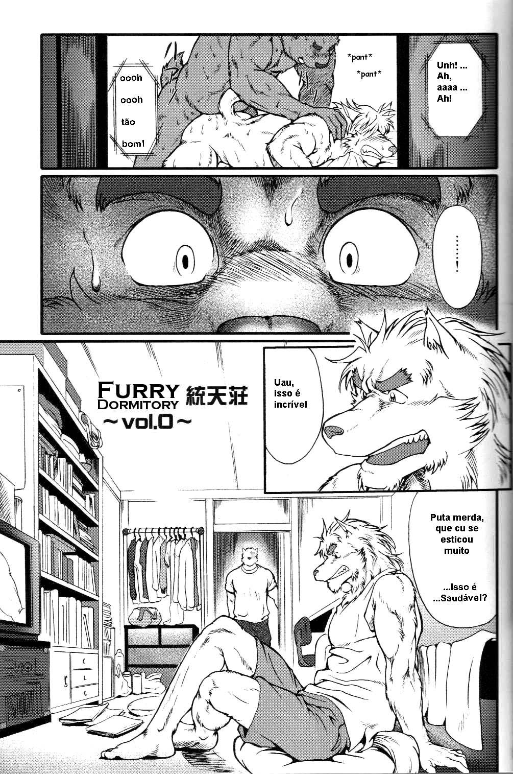 F DE FURRY: Dormitorio Furry (Jin) (Manga) .