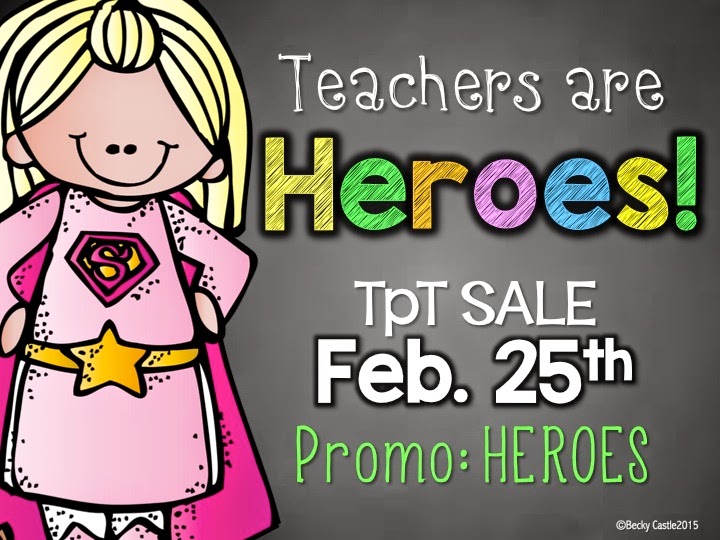 Teachers ARE Heroes Sale The Science School Yard