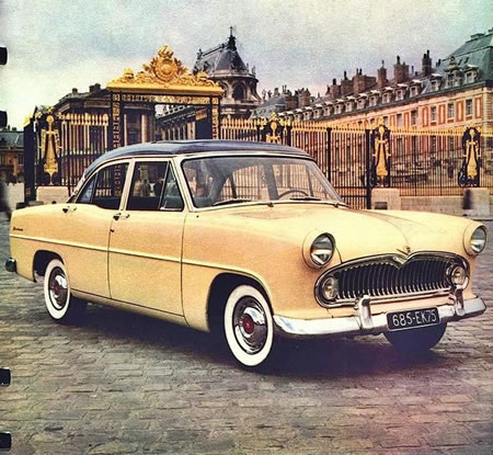La belle carrière des Simca Vedette à l'étranger - News d'Anciennes