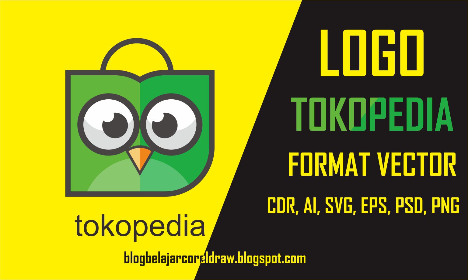 LOGO TOKOPEDIA Format Vector CDR, AI, PSD, SVG, EPS, PNG - Belajar