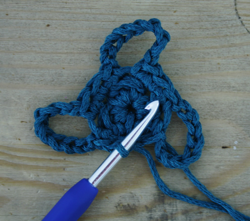 Crochet flip flops, round 2 - Free pattern | Happy in Red