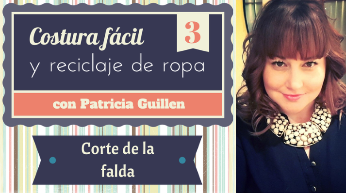 Hoy toca aprender a cortar la falda en tela o reciclando un vestido u otra prenda que nos vaya grande.