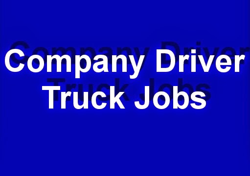 Company Driver Truck Jobs