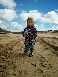 youngest on beach