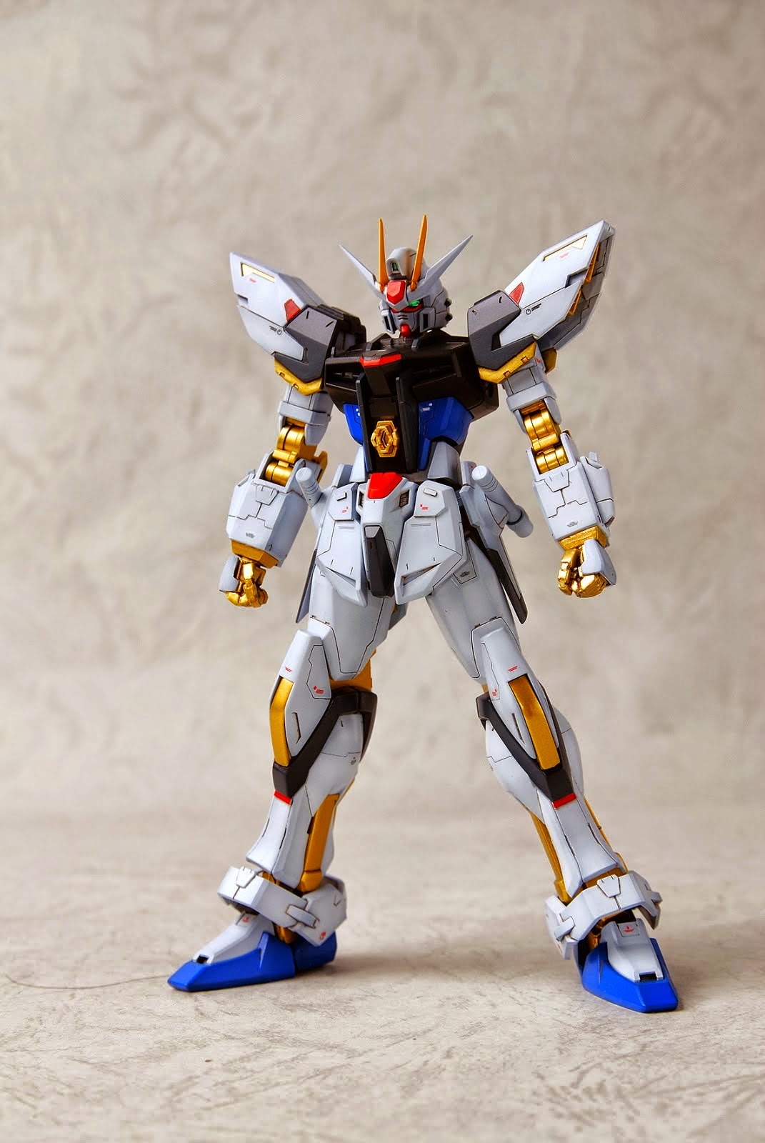 Custom Build: HGBF 1/144 Build Strike Gundam Full Package [Strike Freedom Colors]