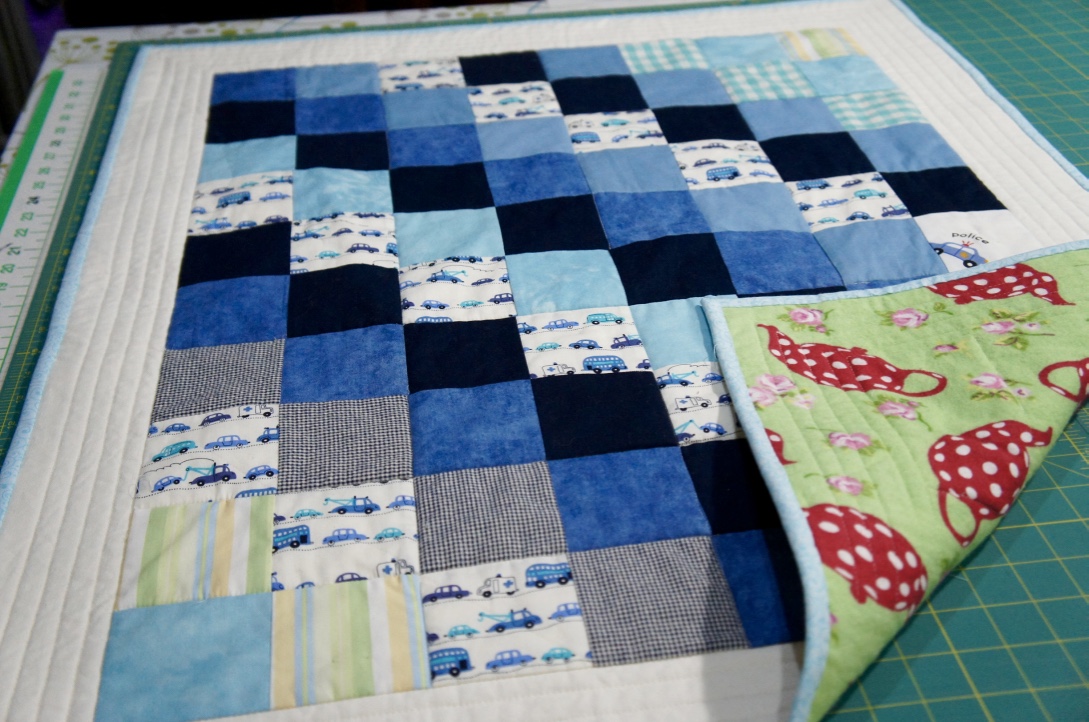 CozyCotton Celeste's Sewing Blog First time quilting A Baby Boy