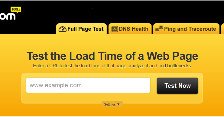 Test url