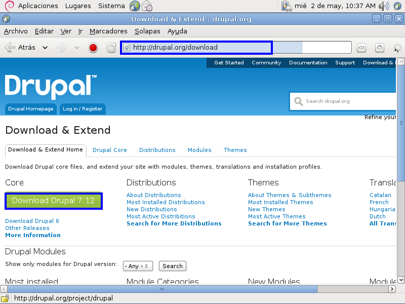 Explorador de Redes: Como Instalar Apache2+PHP+Postgresql+drupal en ...