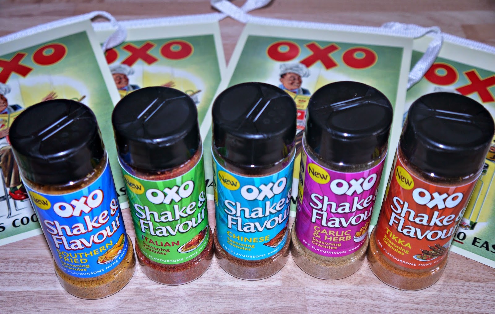 OXO, seasoning