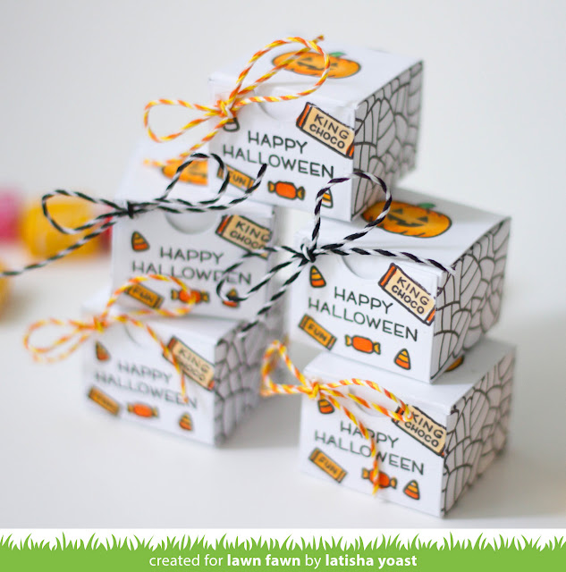 Designs by Latisha Yoast Halloween Gift Boxes
