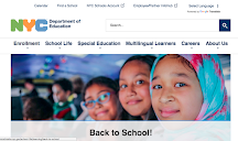NYC Department of Education Website