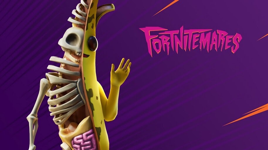 Fortnite, Peely Bone, Fortnitemares, Skin, Outfit, 4K, 5.1255 Wallpaper