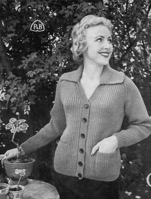 The Vintage Pattern Files: Free 1960s Knitting Pattern - Patons Knitting Book No.609 With TV Designs