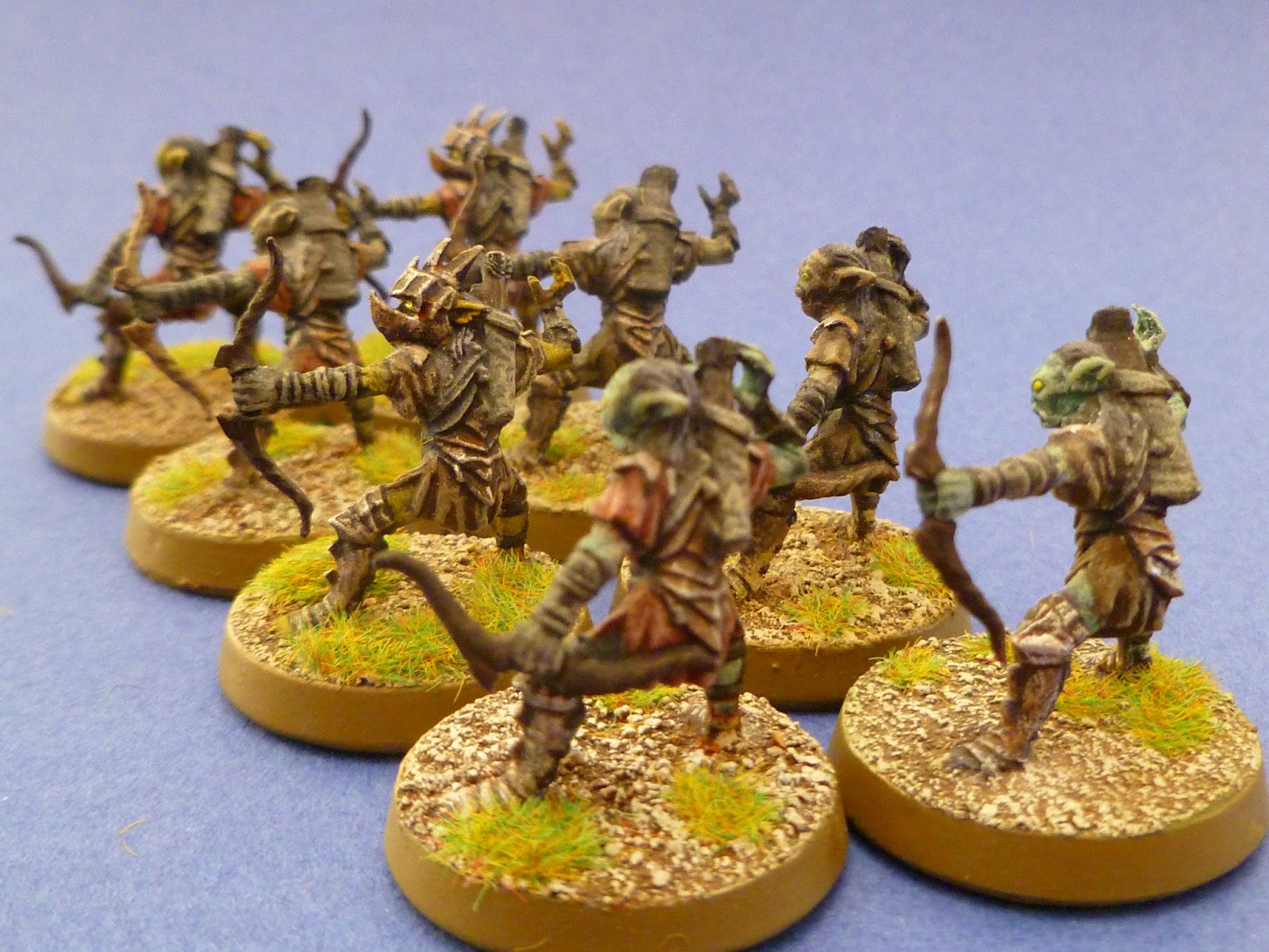 Septimanie Figs Archers gobelin de la Moria (I) Figurines plastiques Games Seigneur