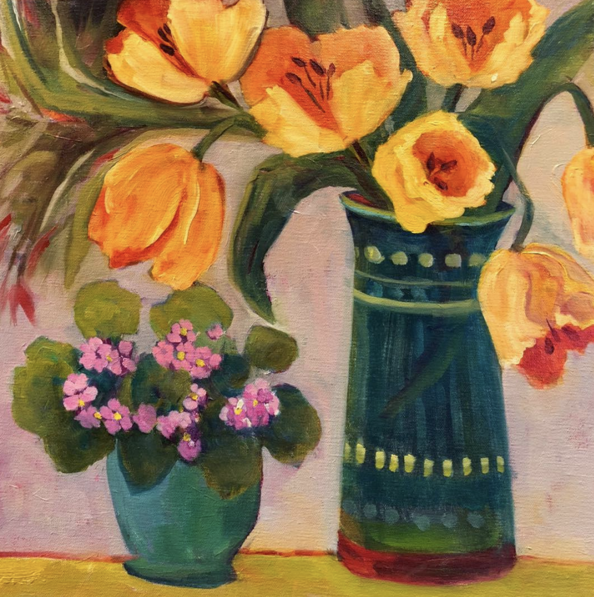 Daily Painters Of Colorado Contemporary Still Life Art Painting "First