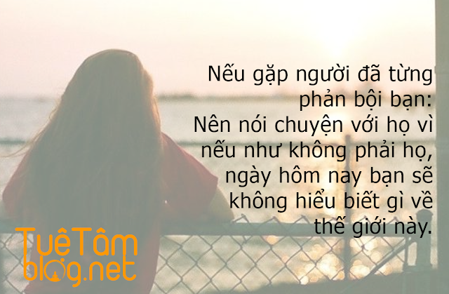 Gặp người đã từng phản bội bạn