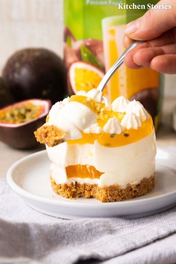 Passion fruit cream cheese tarts Easy Recipes for Every Meal