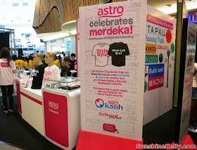 merdeka 2013, Astro, Your Malaysian is Showing, Go Beyond, Positive Engine, Event, Mid Valley, astro celebrate merdeka event,