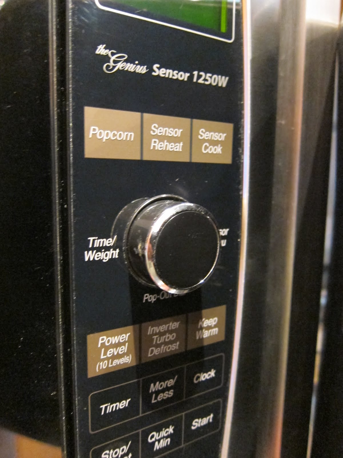 Amit's Thoughts Microwave Oven controls