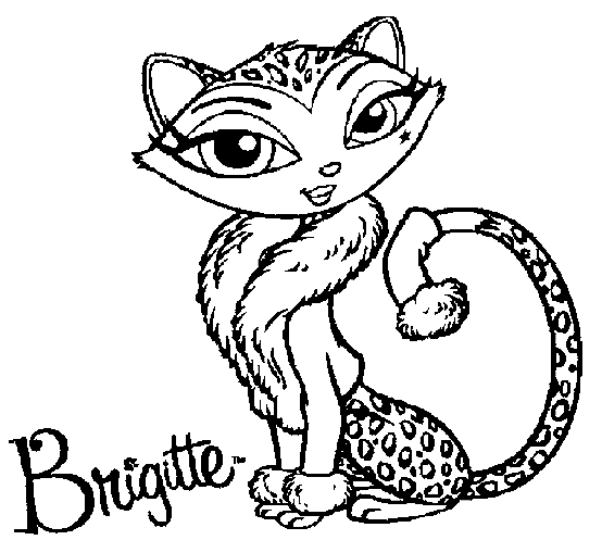 baby bratz printable coloring pages - photo #48