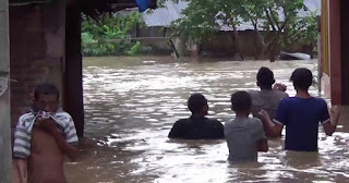 Sejumlah Rumah Hilang Disapu Banjir di Aceh