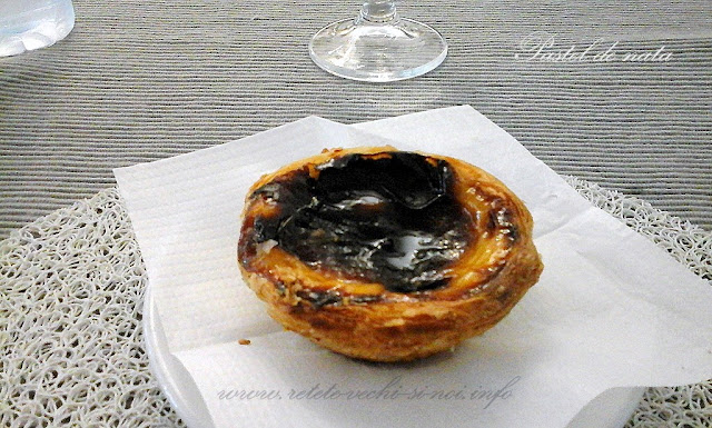 Meniuri portugheze - prajitura pastel de nata