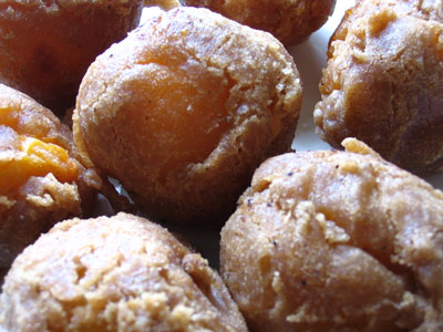 Apricot Rum Fritters