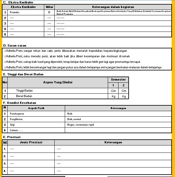 Download Aplikasi RAPORT Kurikulum 2013 (RAPORT K13) untuk