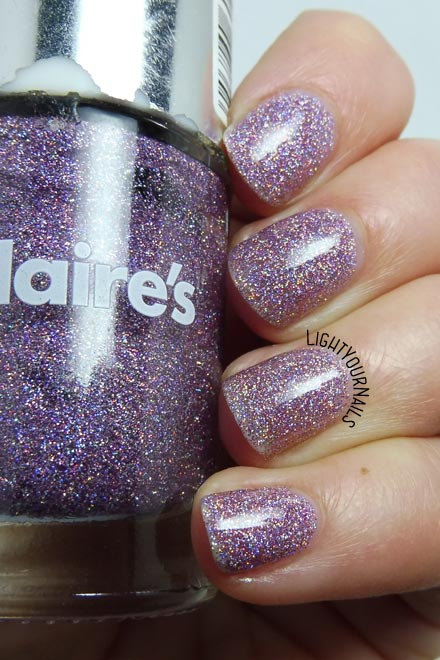 Smalto rosa glitter olografico Claire's Magical Unicorn pink holographic glitter nail polish #claires #holographic #glitters #nails #unghie #pantone #pantonepinklavender Smalto rosa glitter olografico Claire's Magical Unicorn pink holographic glitter nail polish #claires #holographic #glitters #nails #unghie #pantone #pantonepinklavender