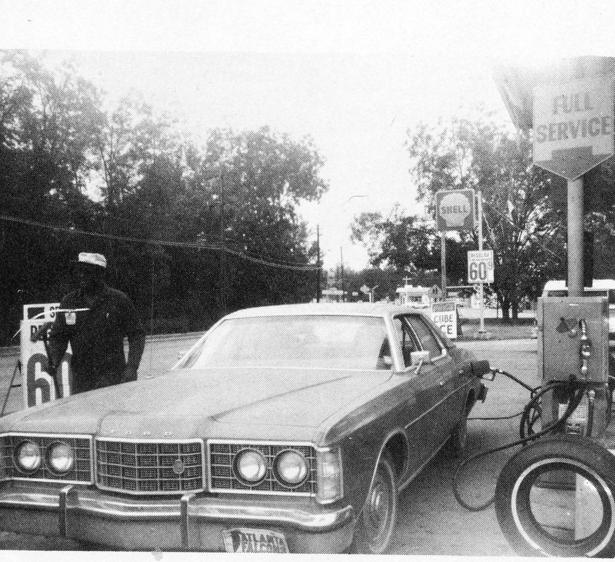 IMAGES OF OUR PAST JOHNSON'S SERVICE STATION EAST DUBLIN, 1979