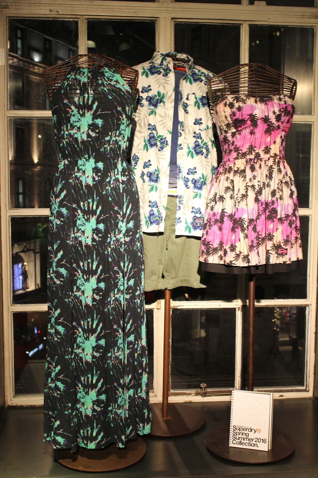 superdry spring summer 2016 fashion press day featuring boho, floral and sport styles