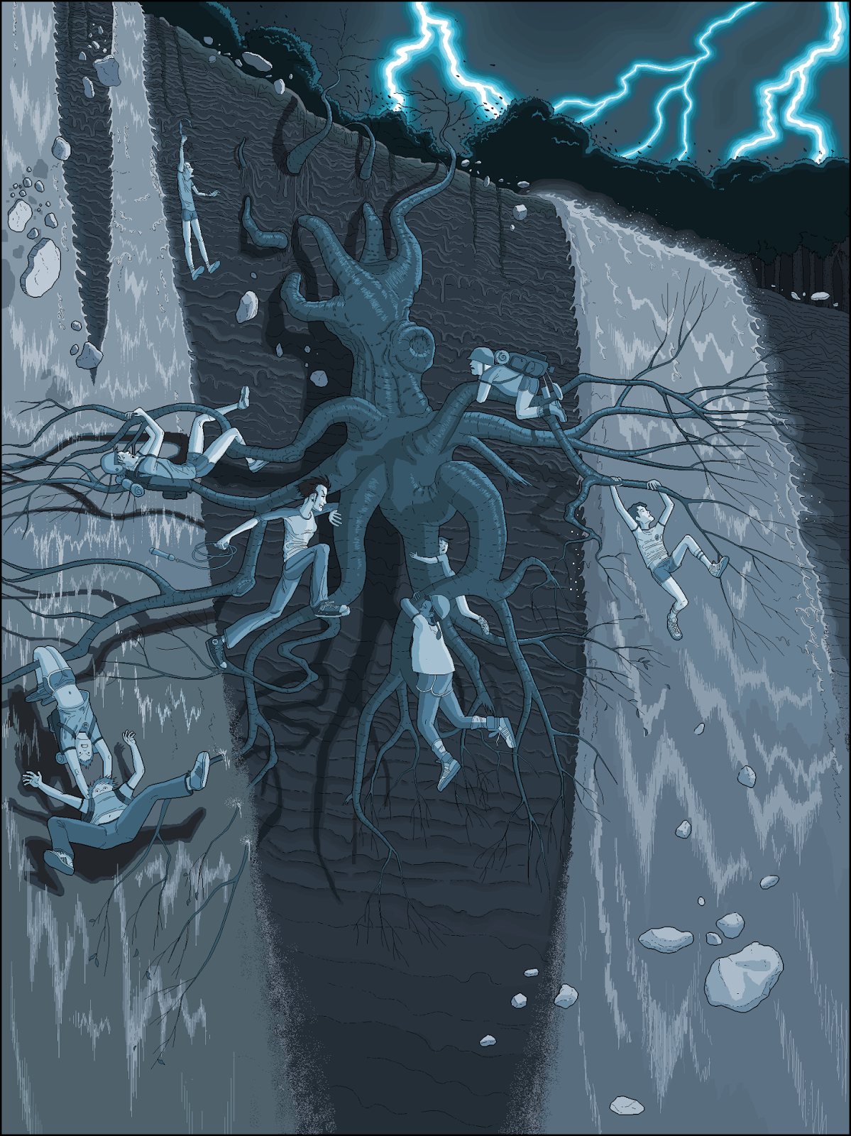 “…a summer camp surrounded by ghosts and monsters…” - Guy Sucks At Photoshop, Spends 10 Years Mastering Microsoft Paint To Illustrate His Book “…a summer camp surrounded by ghosts and monsters…” - Guy Sucks At Photoshop, Spends 10 Years Mastering Microsoft Paint To Illustrate His Book