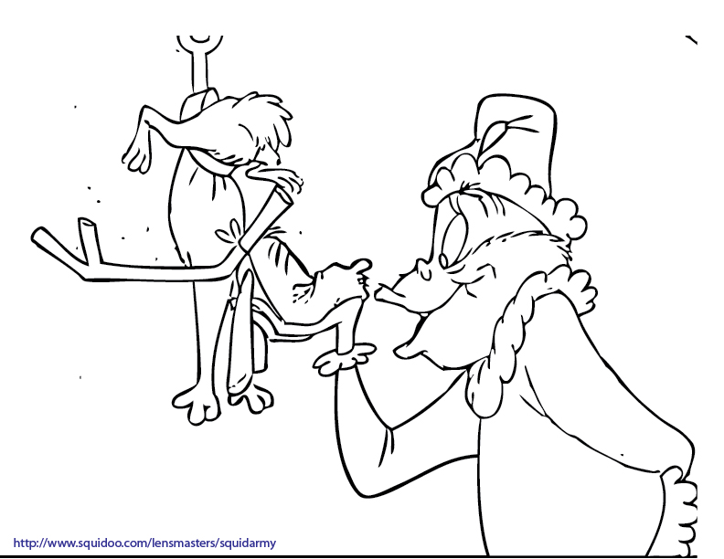 baby grinch coloring pages - photo #2