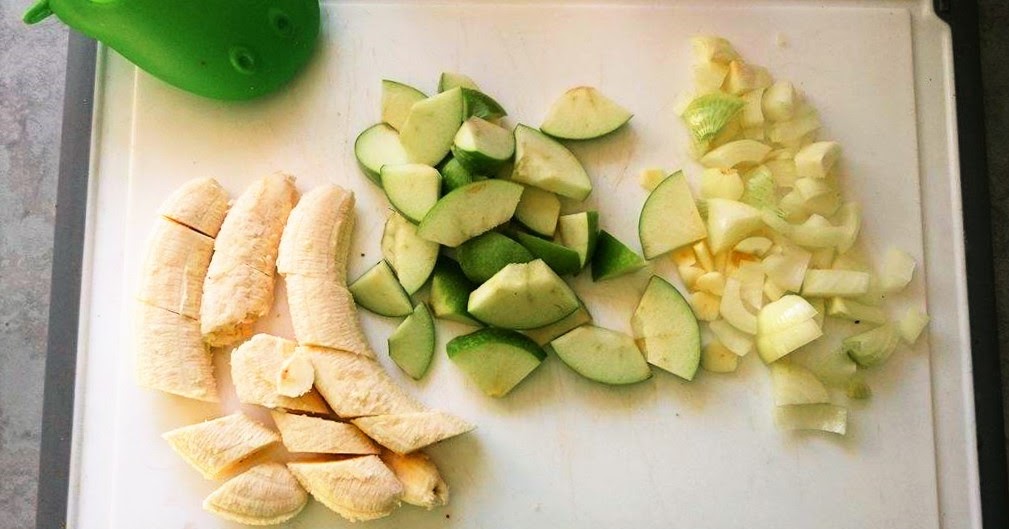 Herdattacke: Bananen-Curry-Suppe vegan